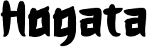 Hogata Font