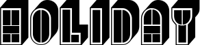 Holiday Font