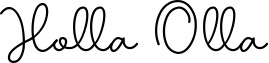 Holla Olla Font