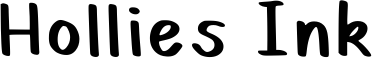 Hollies Ink Font