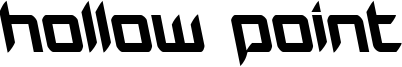 hollowpointleft.ttf