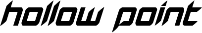 hollowpointsuperital.ttf