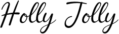 Holly Jolly Font