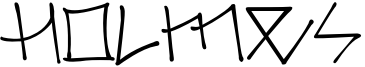Holmes Font