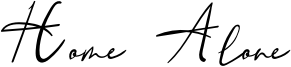 Home Alone Font