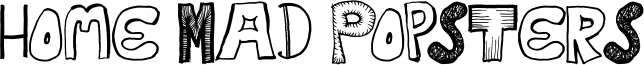 Home Mad Popsters Font