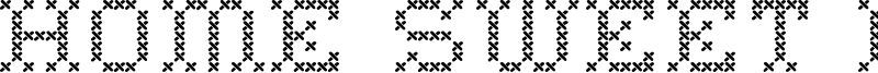Home Sweet Home Font