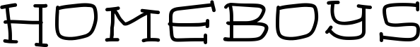Homeboys Font