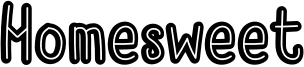 Homesweet Font