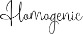 Homogenic Font