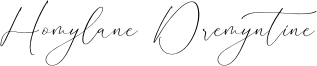 Homylane Dremyntine Font