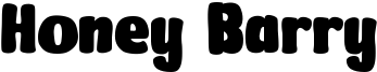Honey Barry Font
