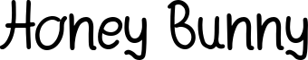 Honey Bunny Font