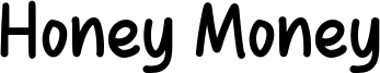 Honey Money Font