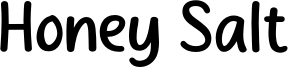 Honey Salt Font