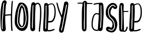 Honey Taste Font