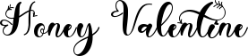 Honey Valentine Font