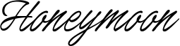 Honeymoon Font