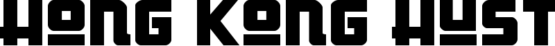 Hong Kong Hustle Font