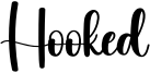 Hooked Font