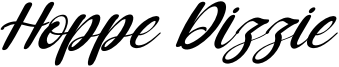 Hoppe Dizzie Font