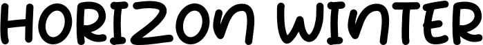Horizon Winter Font