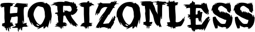 Horizonless Font