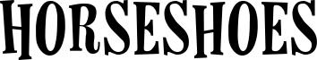 Horseshoes Font