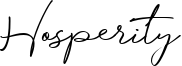 Hosperity Font