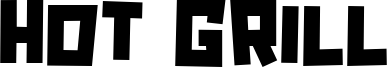 Hot Grill Font