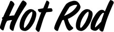 Hot Rod - Demo.ttf