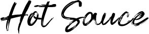 Hot Sauce Font