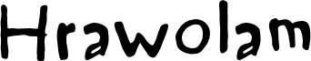 Hrawolam Font