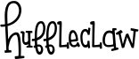 Huffleclaw Font