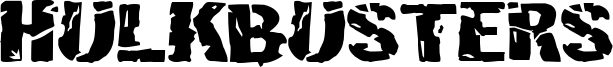 Hulkbusters Font