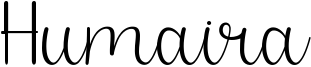 Humaira.ttf