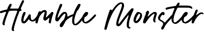 Humble Monster Font