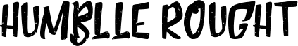 Humblle Rought Caps.otf
