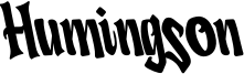 Humingson Tilted.otf