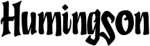 Humingson.otf