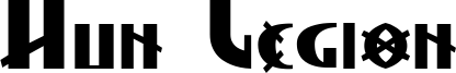 Hun Legion Font