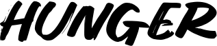 Hunger Font