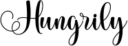 Hungrily Font