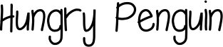 Hungry Penguin Font