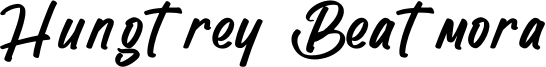 Hungtrey Beatmora Font