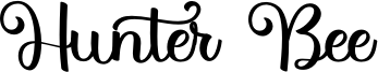 Hunter Bee Font