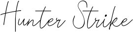 Hunter Strike Font