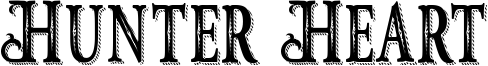 Hunter Heart Font