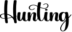 Hunting Font
