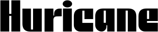 Huricane Font